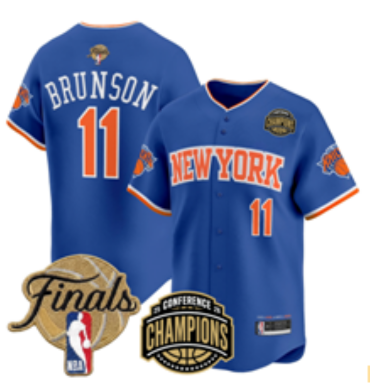 Men New York Knicks #11 Brunson blue 2026 Nike NBA jersey 062202